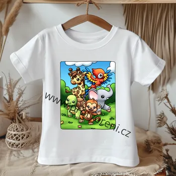 Chlapecké tričko Trička s potiskem Tričko s potiskem, dětské, ZOO, 1 ks Velikost: 3/4 let Beagle