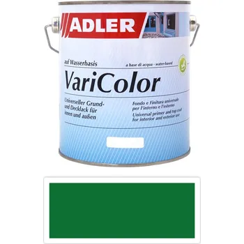 barva a nátěr na dřevo ADLER Varicolor - vodou ředitelná krycí barva univerzál 2.5 l Tyrkysová zelená RAL 6016 - Venkovní barva na dřevo