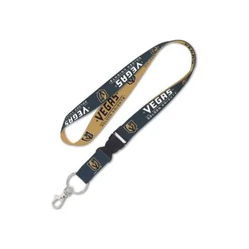 Klíčenka na krk NHL Wincraft Vegas Golden Knights, Velikost 55 cm