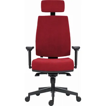 Herní příslušenství Powerton Kancelářské ergonomické křeslo Jana, Červené