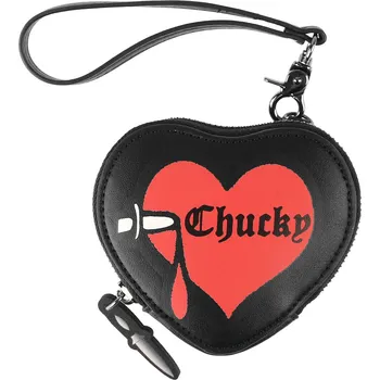 Peněženka peněženka na mince KILLSTAR x CHUCKY - Love Hurts - Red