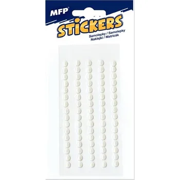 samolepka MFP samolepky perličky 5mm 1101PE 1032382
