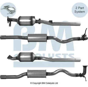 Filtr pevných částic Filtr pevnych castic, vyfukovy system BM CATALYSTS BM11694HP