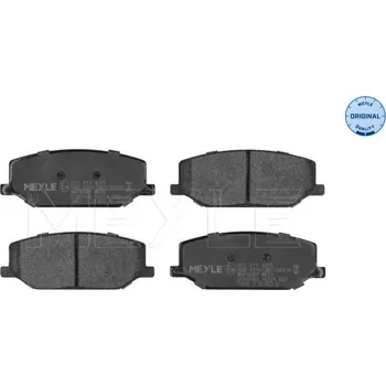 Brzdová destička Sada brzdových destiček, kotoučová brzda MEYLE 025 211 4215