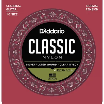 Strunný nástroj D'Addario EJ27N 1/2 + prodloužená záruka 3 roky