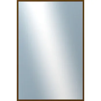 Koupelnový nábytek DANTIK - Zarámované zrcadlo - rozměr s rámem cca 40x60 cm z lišty Hliník hnědá | P269-211 (7269211)