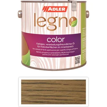 Lak na dřevo ADLER Legno Color - zbarvující olej pro ošetření dřevin 2.5 l Abruzzen ST 10/3 - Barva na dřevo do interiéru