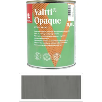 Lak na dřevo TIKKURILA Valtti Opaque - polomatná krycí barva na dřevo 0.9 l Q822 - Venkovní barva na dřevo