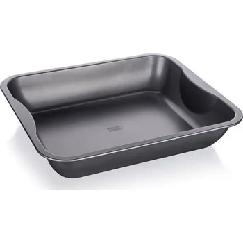 Plech na pečení Plech na pečení Culinaria 39 cm, hluboký šedostříbrný