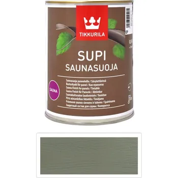 Lak na dřevo TIKKURILA Supi Sauna Finish - akrylátový lak do sauny 0.9 l Suvi 5065 - Barva na dřevo do interiéru