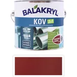 BALAKRYL Kov 2v1 - vodou ředitelná antikorozní barva na kov 2.5 l Červenohnědá 0840 - Barva na kov