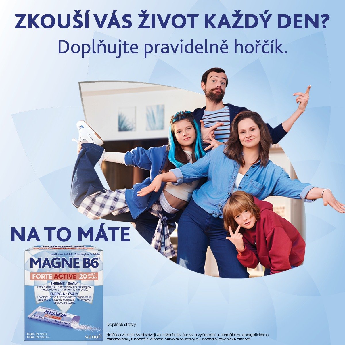 foto  Sanofi Magne B6 Balance 20 sáčků
