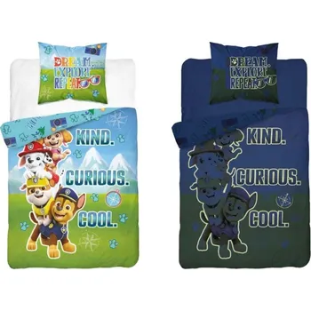 Povlečení DekorTextil Svítící povlečení bavlněné FLUO Patrol Cool