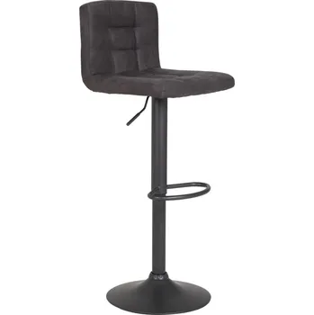 Barová židle Barová židle Amanda, antracitová vintage látka