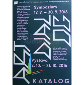 Umění ART DIALOG 2016 - Michal Lazorčík, Charlotte Kotíková + dárek