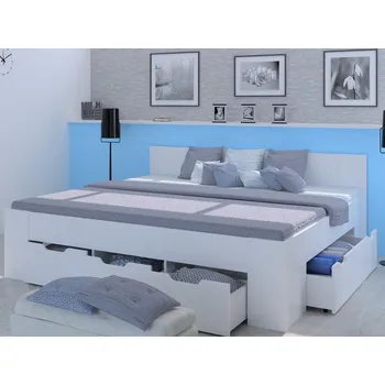 Postel ASKO - NÁBYTEK Astral 160x200 cm Bílá