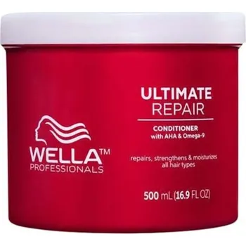 Vlasová kosmetika Wella Ultimate-Care Ultimate-Repairs AHA a Omega-9Kondicionér 500 ml (2 168,00 Kč / 1 l)