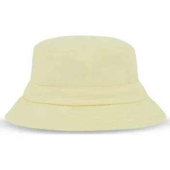 Módní doplněk Johnny Urban Dámský plátěný klobouček Bucket Gill žlutý