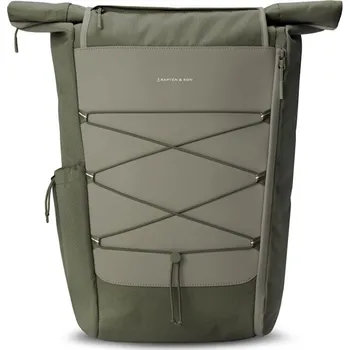Kapten & Son Velký voděodolný rolovací batoh Banff Forest Green 35l