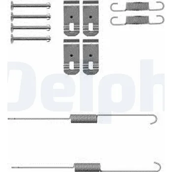 Auto-moto Sada příslušenství, brzdové čelisti DELPHI LY1382