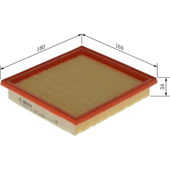 Vzduchový filtr Vzduchový filtr BOSCH F 026 400 130