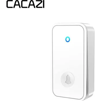 Příslušenství pro zvonky CACAZI Přídavné tlačítko k bezdrátovému zvonku FA28 – bílé