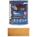 Lignofix LAZURA 3v1 - olejová lazura s biocidem 0.6 l Dub - Venkovní barva na dřevo