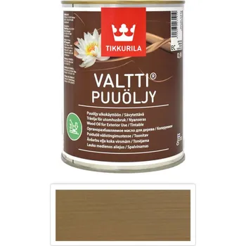 Olej na dřevo TIKKURILA Valtti wood oil - olej na terasy a nábytek 0.9 l Heinä 5064 - Venkovní barva na dřevo