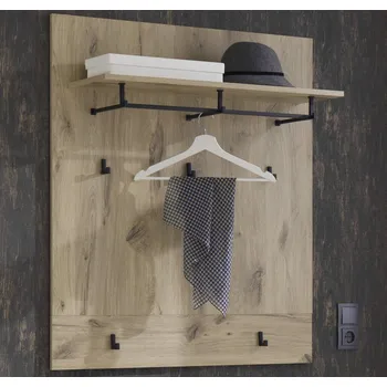 Šatní skříň Předsíňový šatní panel Barcelo, dub viking