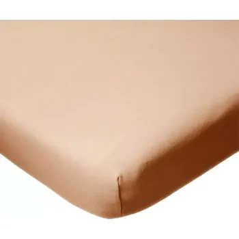 Prostěradlo Tibex prostěradlo jersey Deluxe oříškové 90-100x200-220 cm (Napínací prostěradlo, česká výroba)