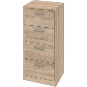 Komoda Úzká komoda Mega 139, dub sonoma