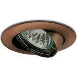 Podhledové svítidlo výklopné 1xGU5,3/50W/12V měděná