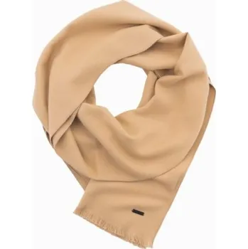 Šála Ombre Clothing Atraktivní pánská světle hnědá šála V4 ACSF-0116