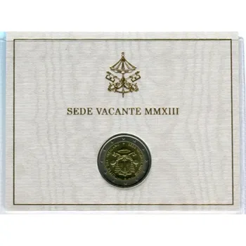 (2013) - 2 € - Vatikán - Sede Vacante (UNC) blistr