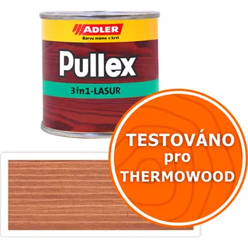 barva a nátěr na dřevo ADLER Pullex 3in1 Lasur - tenkovrstvá impregnační lazura 0.075 l Ořech 4435050049 - vzorek - Venkovní barva na dřevo