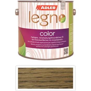 Lak na dřevo ADLER Legno Color - zbarvující olej pro ošetření dřevin 2.5 l Lombardei ST 10/4 - Barva na dřevo do interiéru