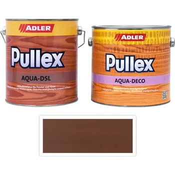 Lak na dřevo ADLER Sada - renovace dřevěných oken SLAVONA 2.5 l Toscana - Venkovní barva na dřevo