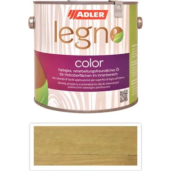 Lak na dřevo ADLER Legno Color - zbarvující olej pro ošetření dřevin 2.5 l Luftschloss ST 13/4 - Barva na dřevo do interiéru