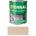 ETERNAL Mat akrylátový - vodou ředitelná barva 0.7 l Světle hnědá 019 - Barva na kov