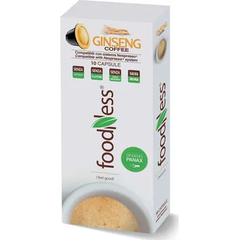 Foodness Ženšenová Káva Kapsle do Nespresso 10 ks