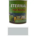 ETERNAL mat Revital - univerzální vodou ředitelná akrylátová barva 0.7 l Světle šedá RAL 7035 - Venkovní barva na dřevo