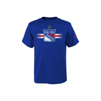 Dětské Triko NHL Fanatics New York Rangers Main Apro Logo Cotton Tee (modrá), Velikost 8 let (140 - 150 cm)