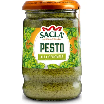 Pesto Bazalkové pesto Sacla Pesto alla Genovese 190g