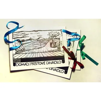 Umění Domácí prstové divadlo - Zuzana Hustáková Mašková + dárek Zdarma