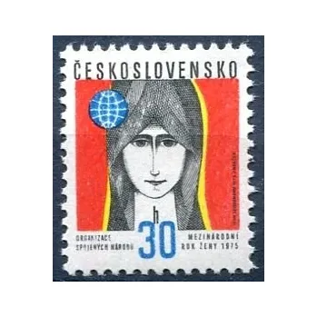 Poštovní známka Českosloveská pošta (1975) č. 2126 ** - Československo - Mezinárodní rok ženy