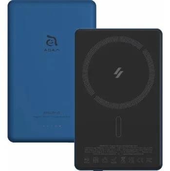 Powerbanka Adam Elements Powerbanka Adam Elements Gravity C5 - magnetická bezdrátová powerbanka 5000 mAh modrá - Záruka bezpečnosti. Jednoduché splátky. Doprava zdarma od 170 PLN.