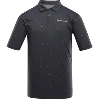 Pánské oblečení Pánské polo triko ALPINE PRO COOWEL dk.true gray - S
