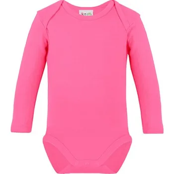Kojenecký body Link Kids Wear Dětské body s dlouhým rukávem X945 Cherry 50-56