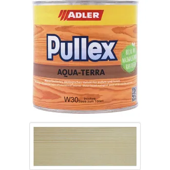 barva a nátěr na dřevo ADLER Pullex Aqua Terra - ekologický olej 0.75 l Bezbarvý 53470 - Venkovní barva na dřevo