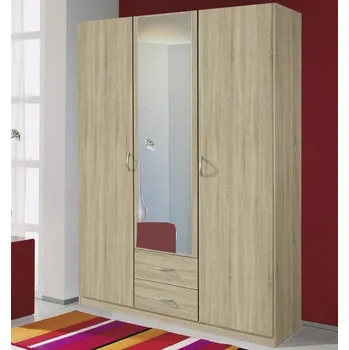 Šatní skříň Šatní skříň Case, 136 cm, dub sonoma